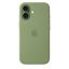 Apple iPhone 17 Silicone Case with MagSafe Light Moss