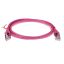 ACT CAT6A S-FTP Patch Cable 0,5m Pink