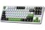 Aula F87 Gasket Gaming Wireless Bluetooth Mechanical Keyboard White/Black/Green US