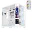 Rampage NOVA V2 RGB Tempered Glass White