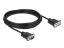 DeLock Serial Cable RS-232 D-Sub9 male to female with narrow plug housing 5m Black