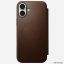 Nomad Modern Leather Folio for iPhone 16 Plus Brown