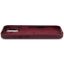 Decoded Leather Backcover for iPhone 17 Dark Ruby
