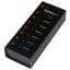 Startech 7-portos USB3.0 HUB Black