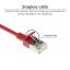 ACT CAT6A U-FTP Patch Cable 0,5m Red