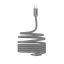 Canyon CND-CCMG60AB15LG OnWire 60MG C-C 60W Magnet Braided cable 1m Light Grey
