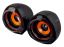 Esperanza Rumba USB Stereo Speakers Black/Orange