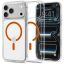 Spigen Ultra Hybrid MagSafe case for iPhone 18 Pro Max/17 Pro Max Clear Orange