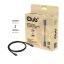 Club3D USB 80Gbps Certified 240W 8k240Hz Type-C 1,2m Cable Black