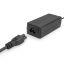 ACT Powercord mains connector Schuko CEE 7/7 male (angled) - C5 IEC 7m Black