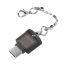 Logilink USB-C to microSD Card reader as a key chain