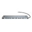 Baseus 11 in 1 Enjoyment Series USB3.0 Type-C notebook HUB adapter Grey