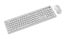 Gembird KBS-WPS-01 Slim Pro Business Wireless Keyboard Combo White US
