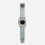 Nomad Stratos Band FKM for AW 45/46/49mm Natural Titanium Icy Blue Glow