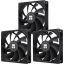 Thermalright TL-C12CX3 rendszerhűtő ventilátor kit fekete