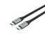 Unitek Full-Featured USB-C 100W PD Fast Charging Cable with 4K@60Hz and 10Gbps Data (USB 3.2 Gen2) 1m Black