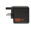 UAG 100W 3Port ((2)USB-C, (1)USB-A) Wall Charger Black