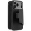 Decoded Silicone Detachable Wallet for iPhone 17 Pro Max Phantom Black