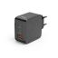 Hama Fast Charger 2x USB-C PD 1x USB-A QC 65W Black
