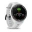 Garmin Approach S70 42mm Black/Peach Ceramic Bezel with White Silicone Band