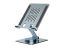 Conceptronic  THANA09G Foldable Swivel Tablet Stand 360° Rotating Base Adjustable Height Grey