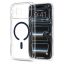 Spigen Ultra Hybrid MagSafe case for iPhone 18 Pro Max/17 Pro Max Clear Deep Blue