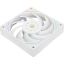 Thermalright TL-K12W ARGB rendszerhűtő ventilátor fehér