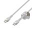 Belkin BOOST CHARGE PRO Flex USB-C to USB-C 2.0, Braided Silicone Cable - 3M - White
