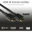ACT HDMI High Speed premium certified v2.0 HDMI-A male - HDMI-A male cable 6,1m Black