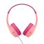 Belkin SoundForm Mini Wired On-Ear Headphones for Kids Pink