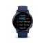Garmin Vivoactive 5 Metallic navy Aluminium bezel with navy case and silicone band