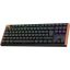 Keychron K8 HE Bluetooth / vezeték nélküli magyar Gateron double-rail magnetic nebula mechanikus billentyűzet fekete (Bo