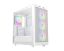 ID-COOLING WARE 510 ARGB WH Tempered Glass White