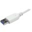 Startech 7-portos USB3.2 HUB Silver/White