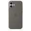 Apple iPhone 16 Plus Silicone Case with MagSafe Stone Gray