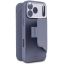 Decoded Silicone Detachable Wallet for iPhone 17 Pro Max Forever Blue