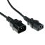 ACT Powercord C13 - C14 5m Black