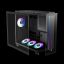 Gamdias Atlas M4 Tempered Glass Black