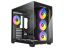 Számítógépház Antec C5 ARGB Midi-Tower, Edzett üveg - fekete