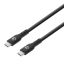 Manhattan USB3.2 Gen 2 Type-C Device 4K/60Hz 60W Cable 0,5m Black