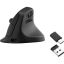 Keychron M5 1K Ergonomic optikai Bluetooth / vezeték nélküli egér fekete