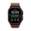 Apple Watch Ultra 4 Cellular 49mm Black Titanium Case with Burgundy Alpine Loop - M
