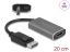 DeLock Active DisplayPort 1.4 to HDMI 8K adapter 0,2m Black