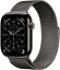 Apple Watch S11 Cellular 46mm Slate Titanium Case with Slate Milanese Loop - S/M