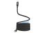 Conceptronic  USB 2.0 Magnetic USB-C Male to USB-C Male braided cable 1,2m Black