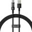 Baseus Gem USB A to USB C 100W fast charging cable 2m Black