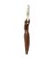 Mobile Origin AirTag Leather Keychain A6 Midnight Brown