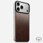 Nomad Magnetic Leather Back (Horween) for iPhone 18 Pro Max/17 Pro Max Rustic Brown
