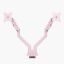 Arozzi Alzare Neo Duo Gas Spring Monitor Arm Pink