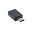 Akyga AK-AD-54 USB Type-C - USB3.0 A adapter Black